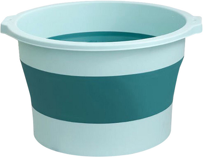 구스터프 가정용 접이식 족욕통, 1개, 그린