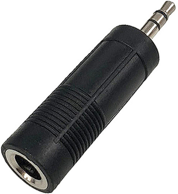 J PRO 55잭 암 - 3.5 스테레오 수 변환젠더, 실버, JC14