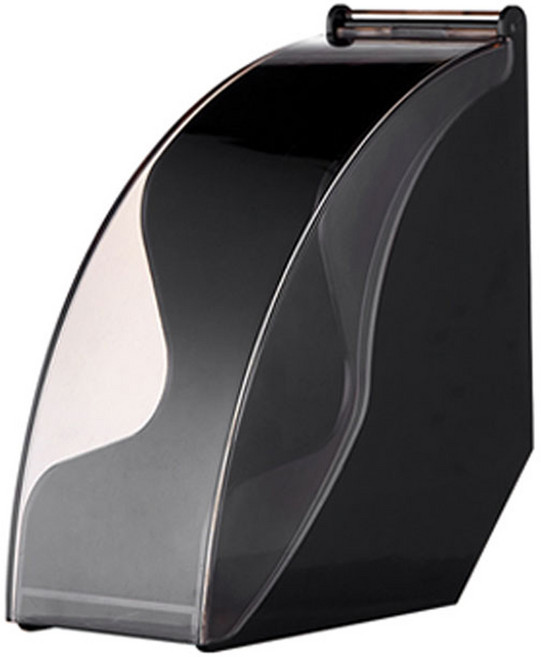 칼딘 커피 필터 케이스 브루잉 여과지 보관함, 블랙, 1개