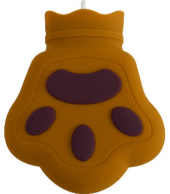 몬드스팟 실리콘 미니 보온 물주머니 JNH828 브라운, 1개