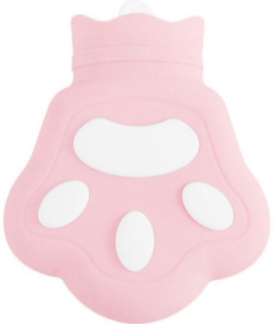 몬드스팟 실리콘 미니 보온 물주머니 핑크 JNH828, 1개