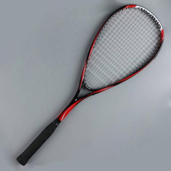 SIRDAR 탄소 초경량 스쿼시라켓, 레드, 1개