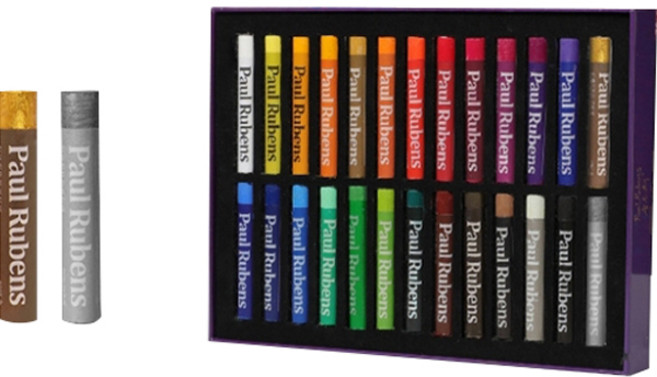 심플리앤 폴루벤스 오일파스텔 시리즈, 1세트, 24색