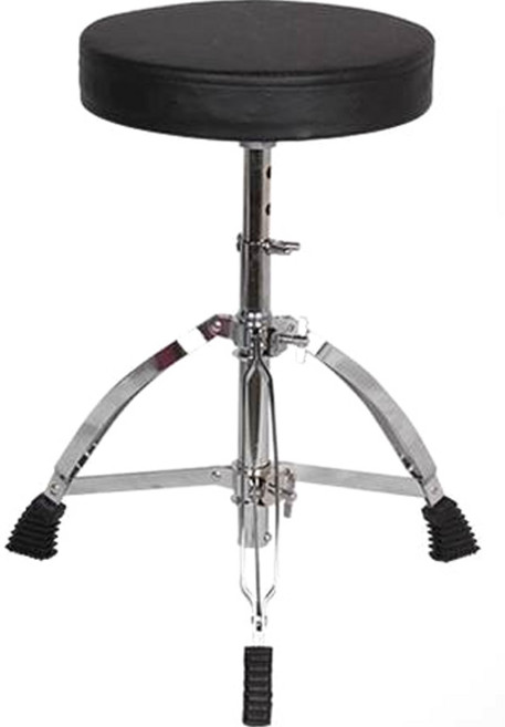 주닉스 고급 C 다용도 라운드형 드럼의자, 블랙, 1개