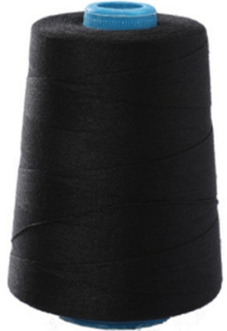 편스토어 폴리 스티치 재봉사 실, 블랙, 1개
