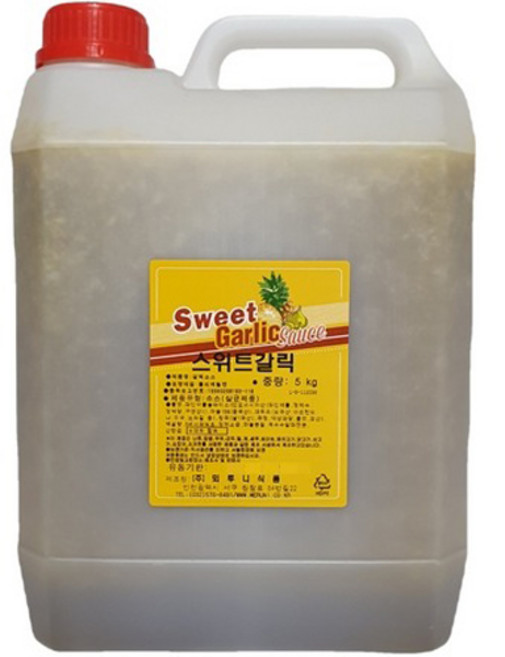 뫼루니식품 스위트 갈릭 소스, 5kg, 1개