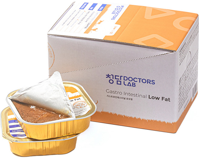 청담닥터스랩 전연령 강아지 가스트로인테스티널 로우펫 습식사료, 참치, 600g, 1개