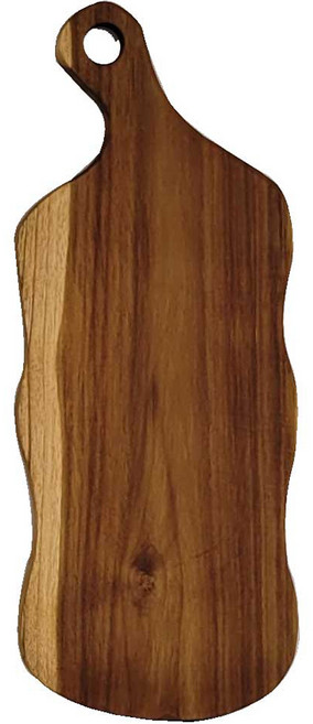 담다 티크 나무 물결 도마, 우드