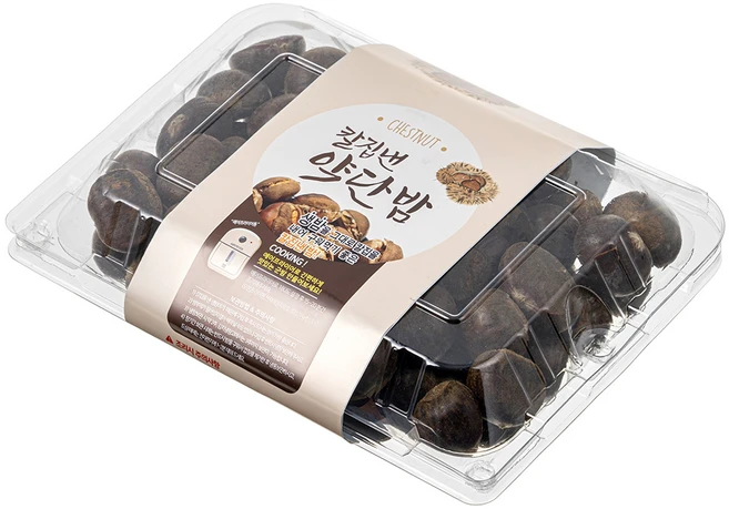 아산율림영농조합 중국산 칼집낸 약단밤, 700g, 1팩 - 쿠팡