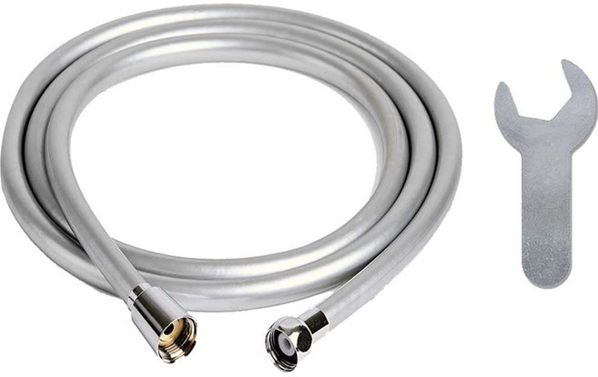 아토젯 에코 샤워호스, 2m, 실버