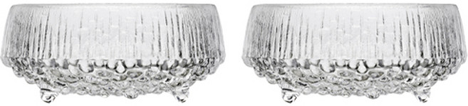 IITTALA Ultima Thule Bowl 115mm, 2個, 透明