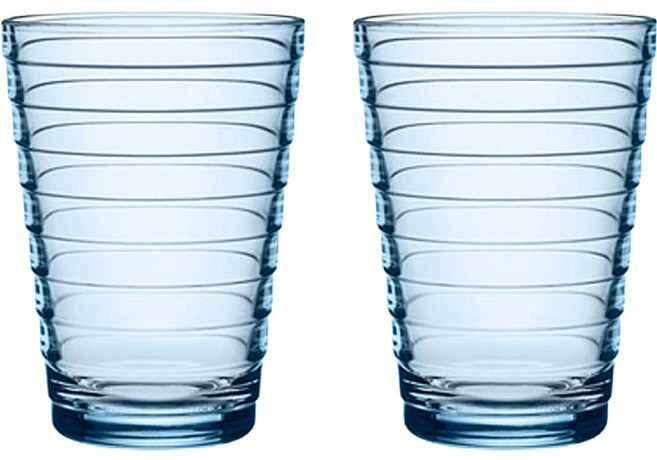 IITTALA Aino Aalto 330ml, 2個, Aqua