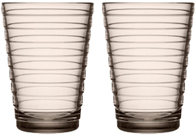 IITTALA Aino Aalto 330ml, 2個, 亞麻色