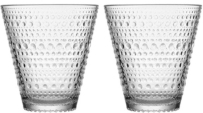 IITTALA Kastehelmi 杯 300ml, 透明, 2個