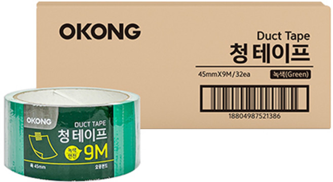 오공 청테이프 45mm x 9m, 32개