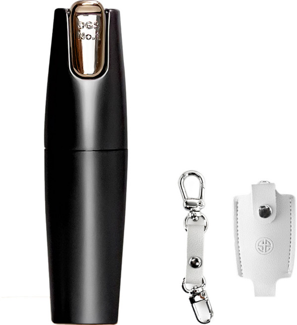 여성용 휴대용 호신용 스프레이 페퍼 블랙 DGS-1 + 홀스터 랜덤발송 세트, 1세트