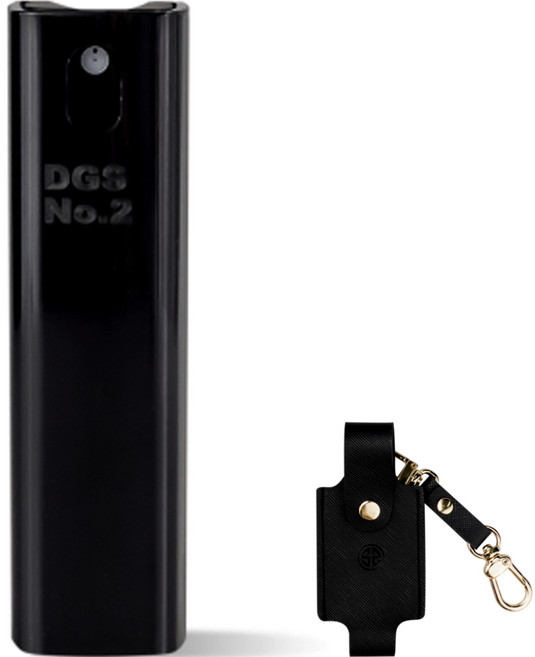 여성용 휴대용 호신용 스프레이 페퍼 블랙 DGS-2 + 홀스터 랜덤발송 세트, 1세트