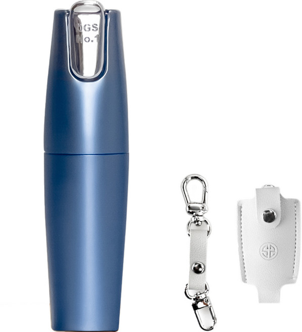 여성용 휴대용 호신용 스프레이 페퍼 블루 DGS-1 + 홀스터 랜덤발송 세트, 1세트