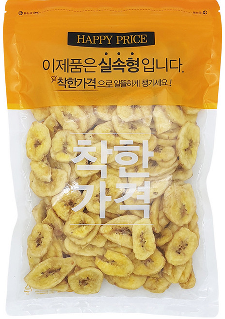 견과공장 바나나칩, 1개, 400g