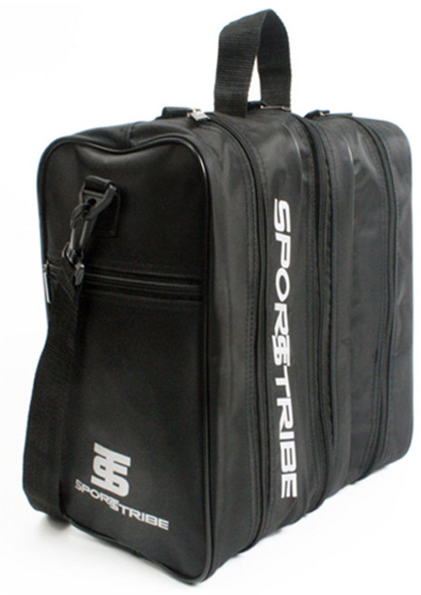 스포츠트라이브 3단 슈즈백 STBGSH3G, 블랙, 1개