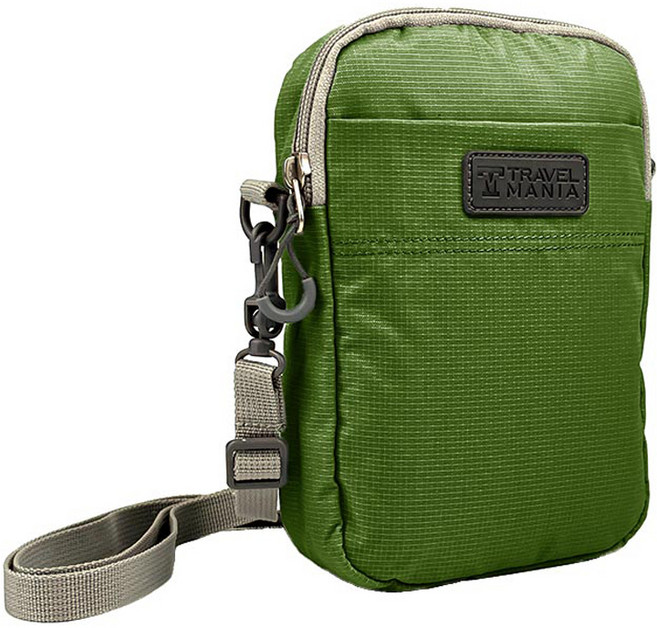 TRAVELMANIA Roco Sacoche隨身小包 登山斜背包, 綠色