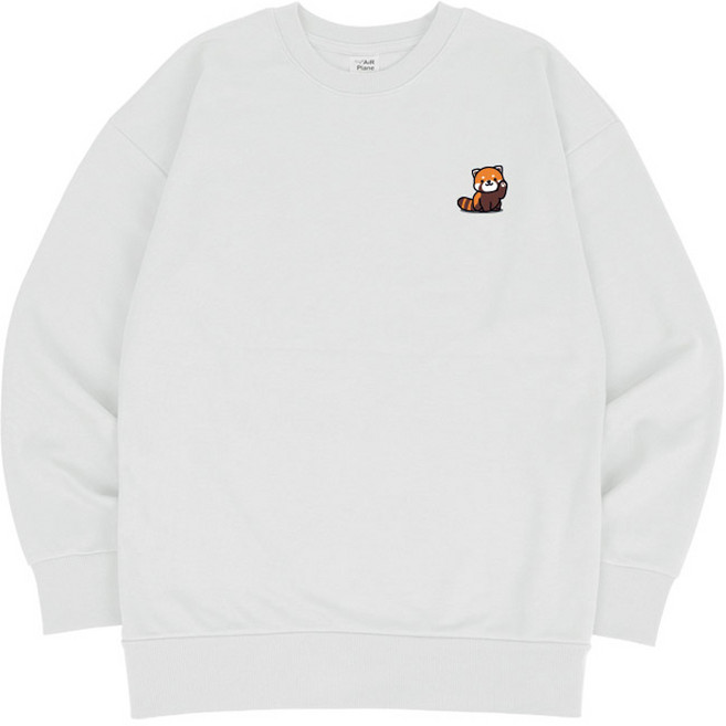 에어플레인 기모 레서팬더 스탠다드 보온 맨투맨