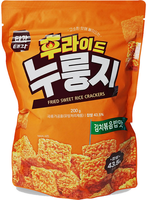 티각태각 후라이드 누룽지 김치볶음밥맛, 200g, 1개