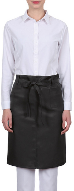 웰프런 심플 허리 앞치마, 2개, 블랙