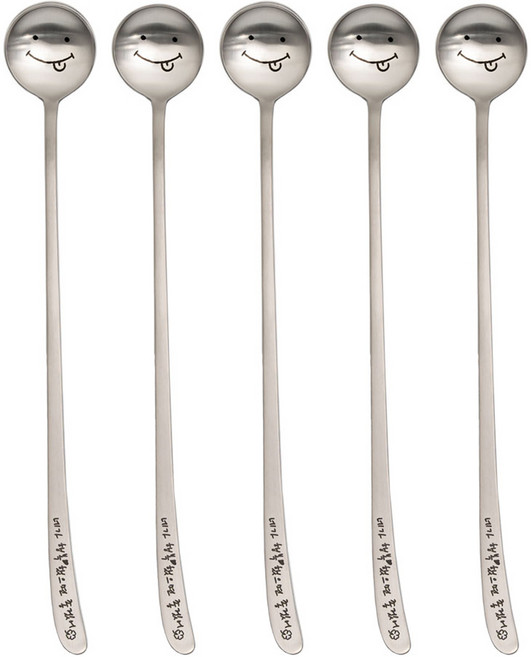 라온누리 해피바이러스 롱스푼, 귀요미, 5개