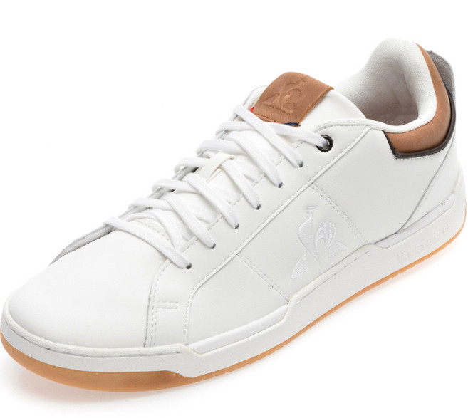 le coq sportif 公雞 Stadium 皮革拼接運動鞋 2210