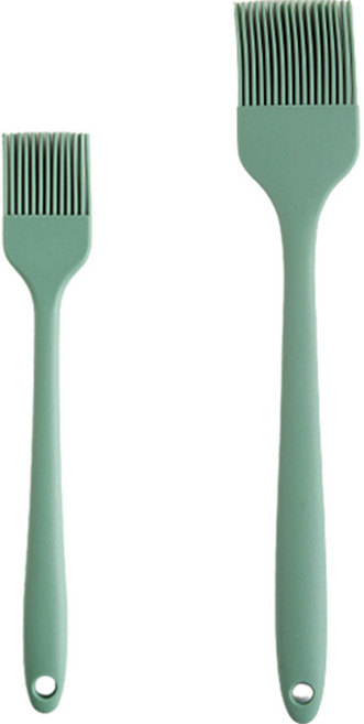 세븐키친 실리콘 오일브러쉬 2개세트, 민트, 1개