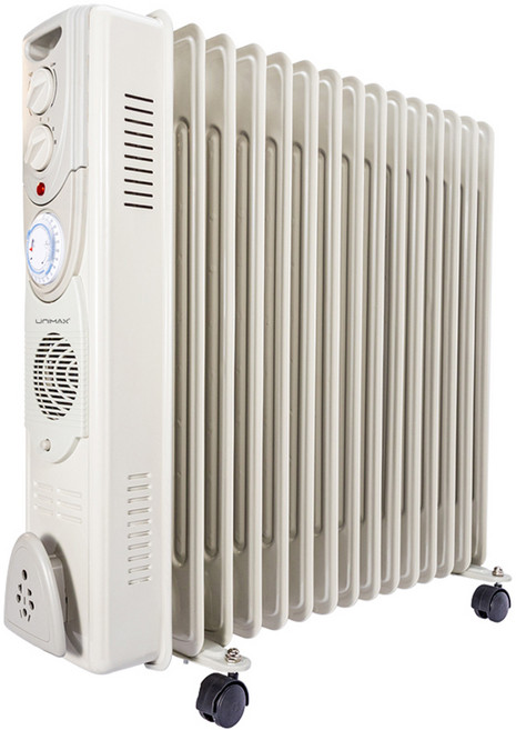 유니맥스 타이머 15핀 온풍 전기 라디에이터, UMR-TF3815