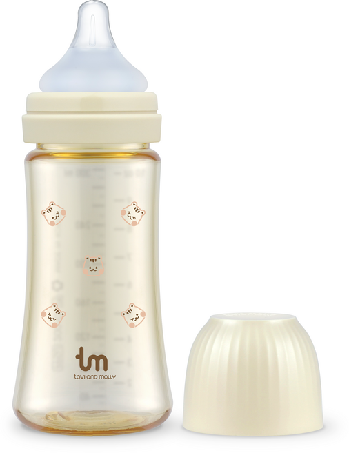 토비앤몰리 돗람이 PPSU 젖병 싱글팩, 바닐라, 280ml, 1개