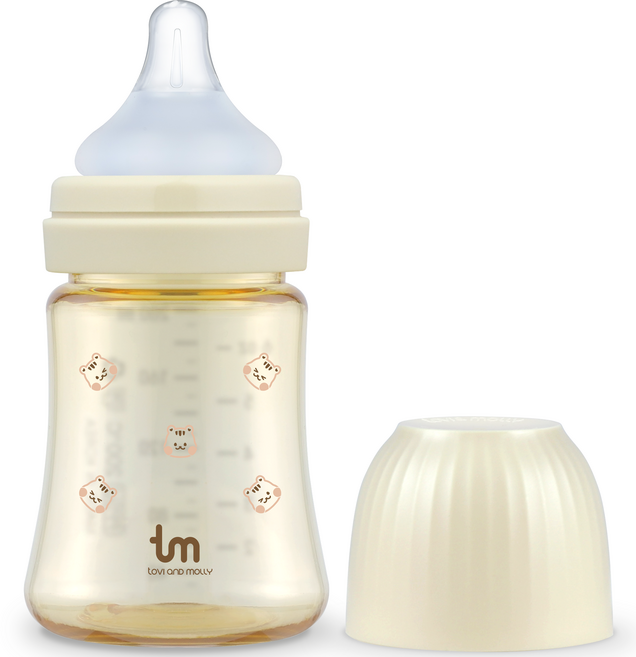 토비앤몰리 PPSU 돗람이 젖병 싱글팩, 바닐라, 180ml, 1개