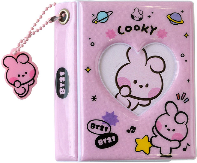 BT21 라인프렌즈 minini 포토 바인더, COOKY, 16매