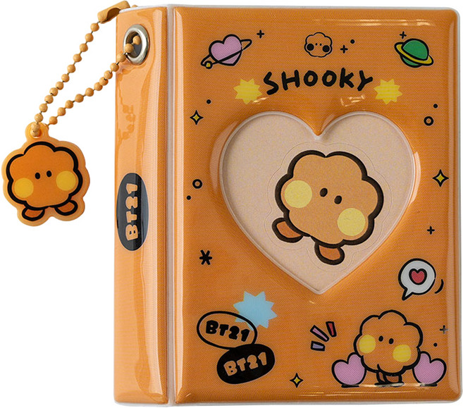 BT21 Line Friends minini迷你卡冊, SHOOKY, 16頁