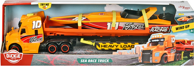 DICKIE TOYS 船隻遊戲卡車汽車組, 混合色, 1個