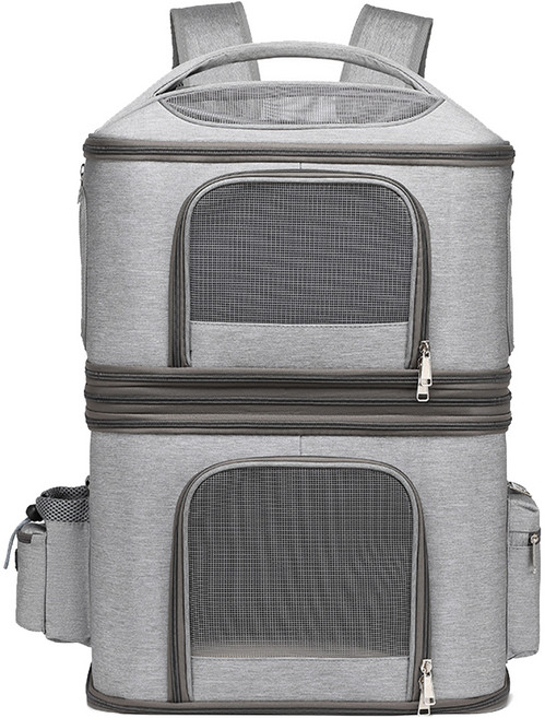 칠시 반려동물 2층 백픽, 그레이, 1개