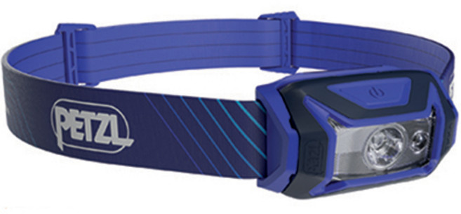 페츨 티카 코어 450루멘 충전식 헤드랜턴 AP-E067AA 01, 1개, 블루