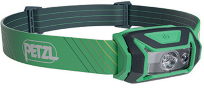 페츨 티카 코어 450루멘 충전식 헤드랜턴 AP-E067AA 02, 1개, 그린