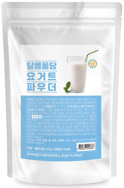 달콤퐁당 요거트 파우더, 500g, 1개입, 1개