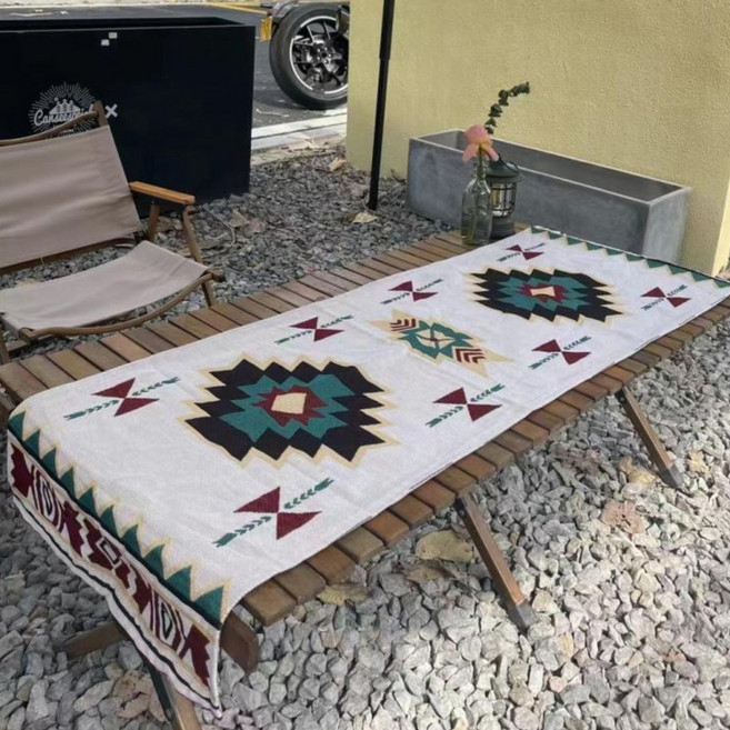 오가니코 감성 실내외 겨울 테이블 러너, 02