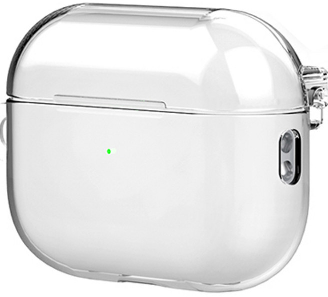 아라리 에어팟 프로 2 투명 키링 케이스 누킨, 클리어, 1개