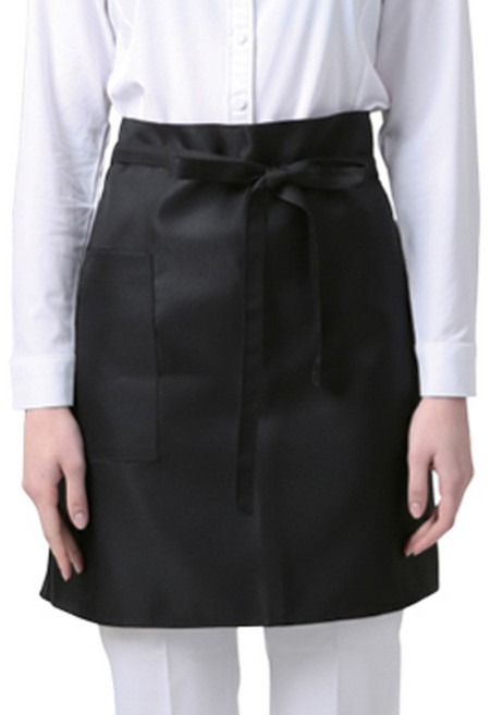 웰프런 노바사이드 허리형 앞치마, 블랙, 2개