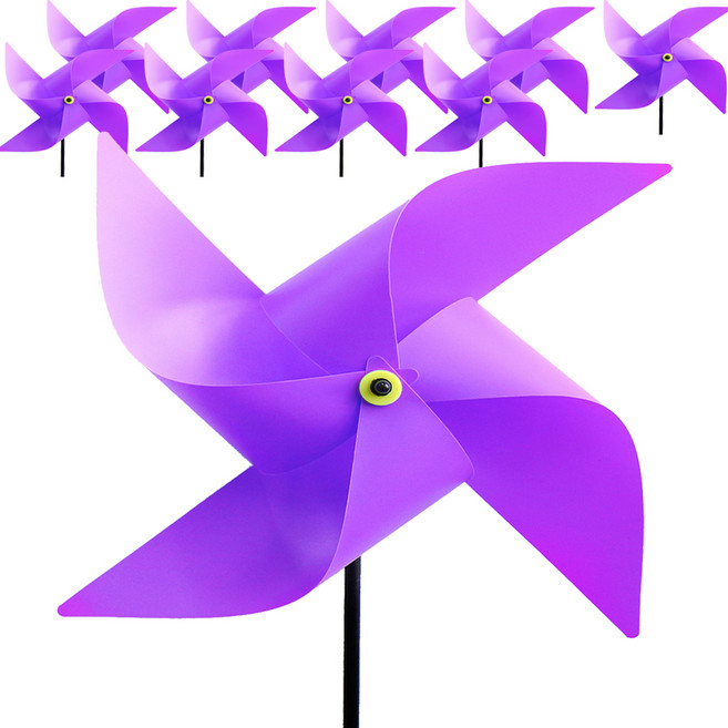 민화샵 왕바람개비 만들기 UDOPT0016, 보라색, 10개