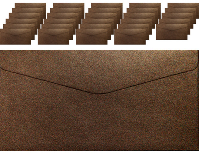 영아트 체리쉬 클래식 가로 감사 용돈 봉투, 딥브라운, 30개