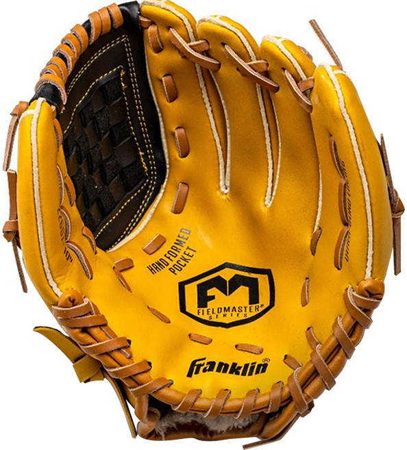 프랭클린 필드마스터 글러브 우투용 22606, 옐로우 + 블랙, 1개