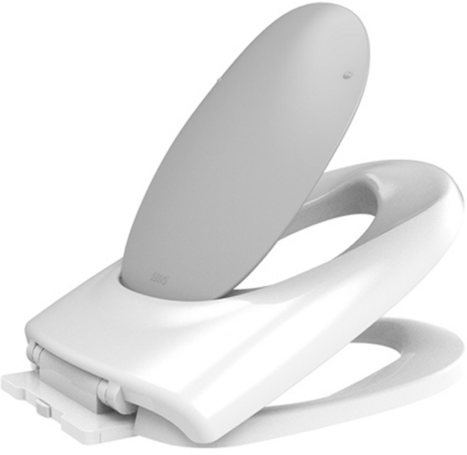 두리 3.0 트리플 유아변기커버, 라이트그레이