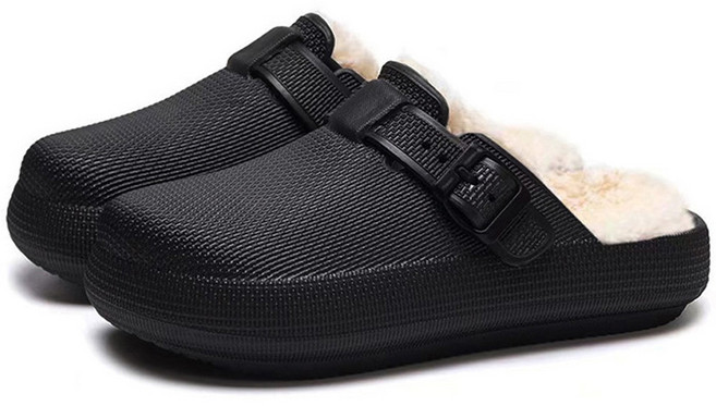 슈퍼카미트 버클 방한 털 슬리퍼 WT9779