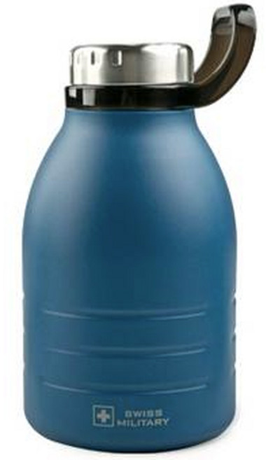 스위스밀리터리 대용량 보온 보냉 워터 플로우 저그 OKK-TKF1500, FTB 터키블루, 1500ml, 1개